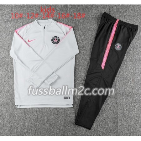 PSG Kinder Sweatshirts Anzüge Weiß 2018-2019